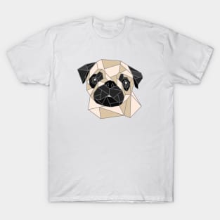 Pug Stained Glass T-Shirt